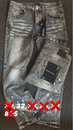 Flared Purple Jeans