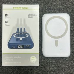 10000mah Magnetic And Cable Charge Power Bank