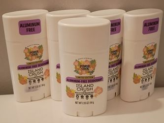 Limited Edition Power Stick Island Crush Aluminum-Free Deodorant
