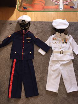 Marine costume only available