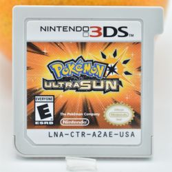 Pokemon Ultra Sun - Nintendo 3DS (Tested)