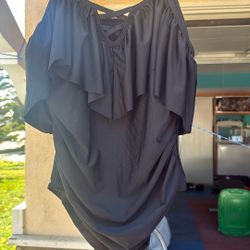 Woman’s Black Bathing Suit 