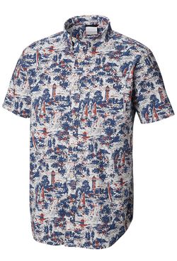 Columbia shirt short sleeve hawaiian regular fit size XXL