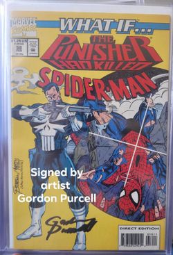 Signed What If? #58 What if the Punisher killed Spider-Man