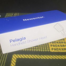 Newentor Pelagia Chrome Handheld Shower Head. 