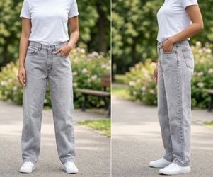 Levi's '94 Baggy Mid Rise Gray Wash Relaxed Fit Jeans Size 32/31