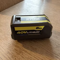 Ryobi 40V Lithium 8Ah Battery