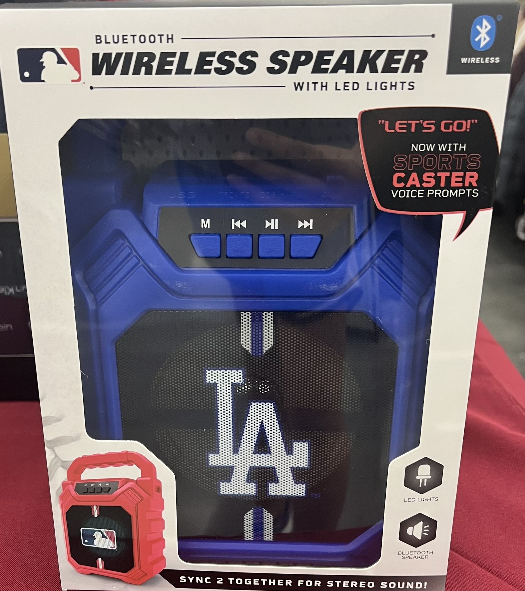 LA Dodgers Wireless Bluetooth LED Speaker