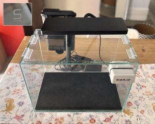 S Systems Rimless Nano Aquarium Tank