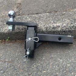 Adjustable Drop Or Raise Hitch