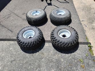 Golf cart tires and rims