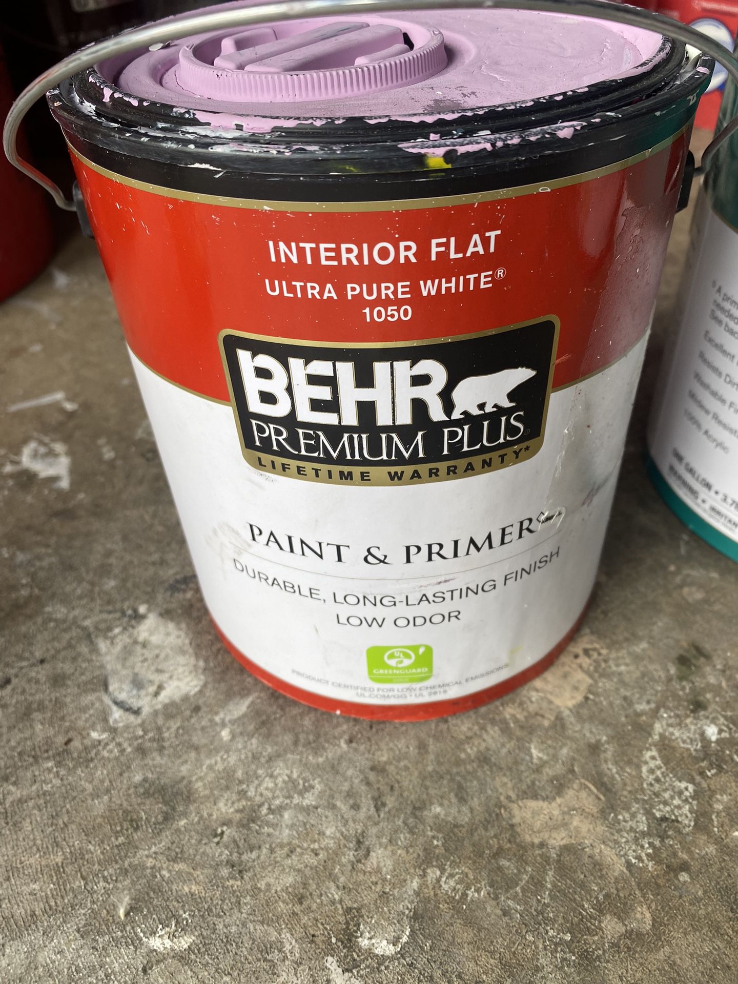New Gallon Of Paint