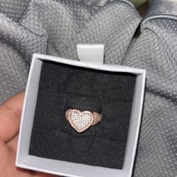 Rose Gold Heart 