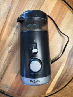 Mr. Coffee Electric Coffee Grinder (Adjustable Grind & Cup Selector)