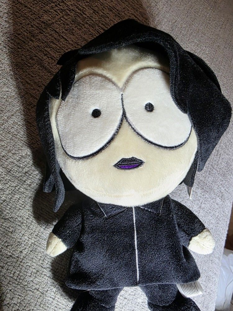 Kidrobot South Park Goth Kid Henrietta 8-Inch Phunny Plush