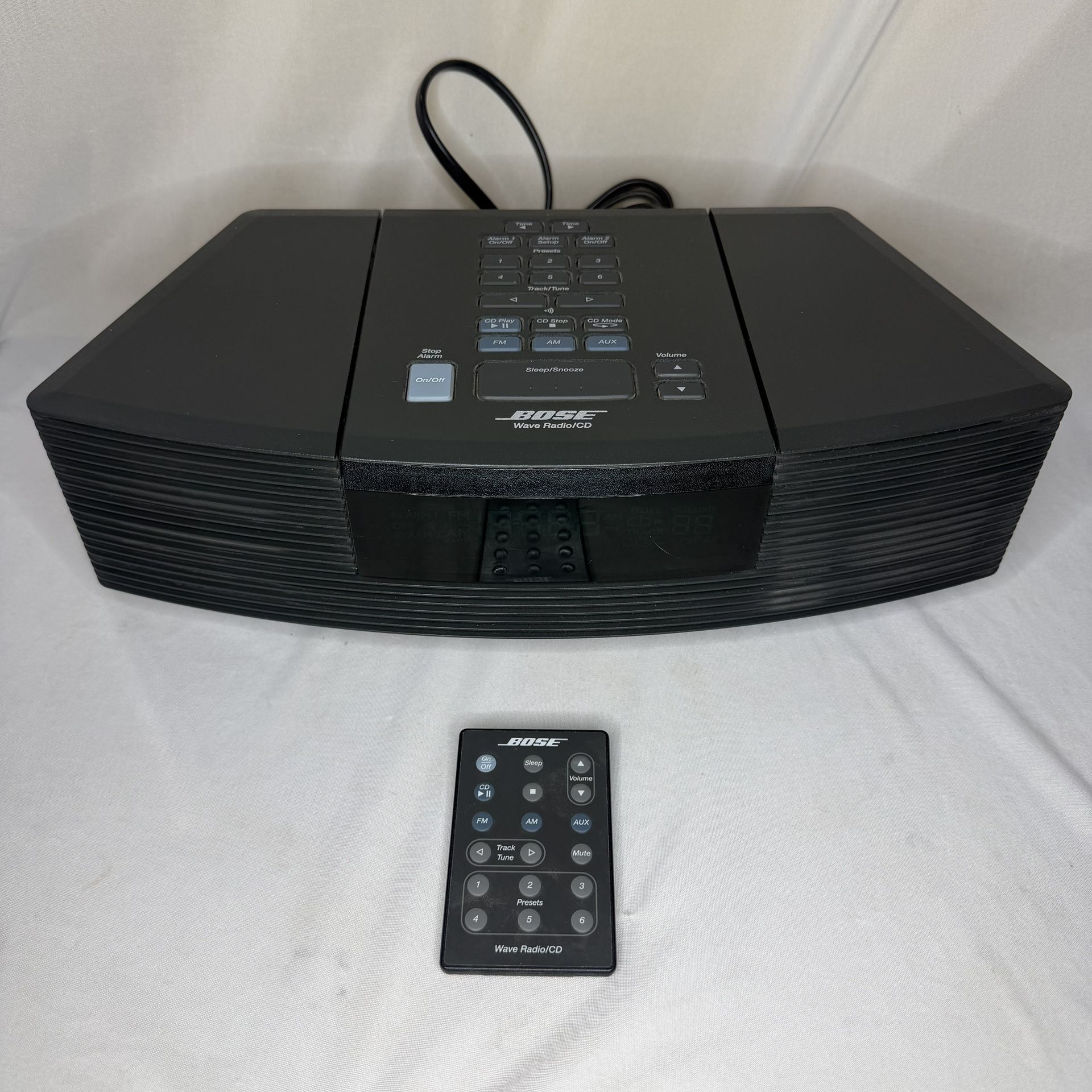 Bose Wave Radio CD Player with Remote AWRC-1G Excellent Condition Tested Works