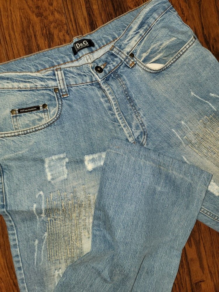 D&G Mens Jeans 33w X 28L