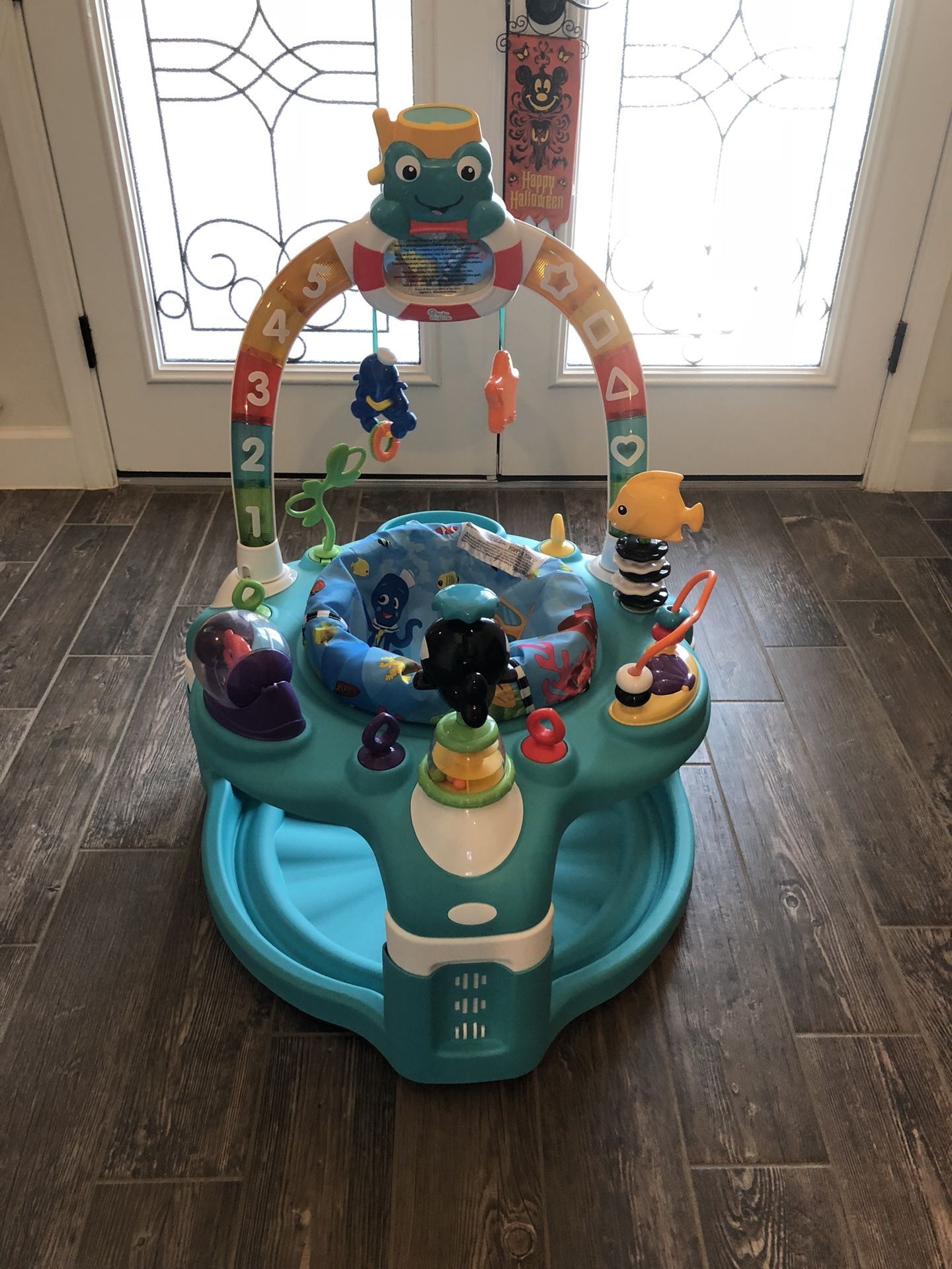 Baby Einstein™ 2-in-1 Lights & Sea Activity Gym & Saucer