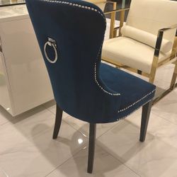 Navy Blue Dinning Chairs $10 Each