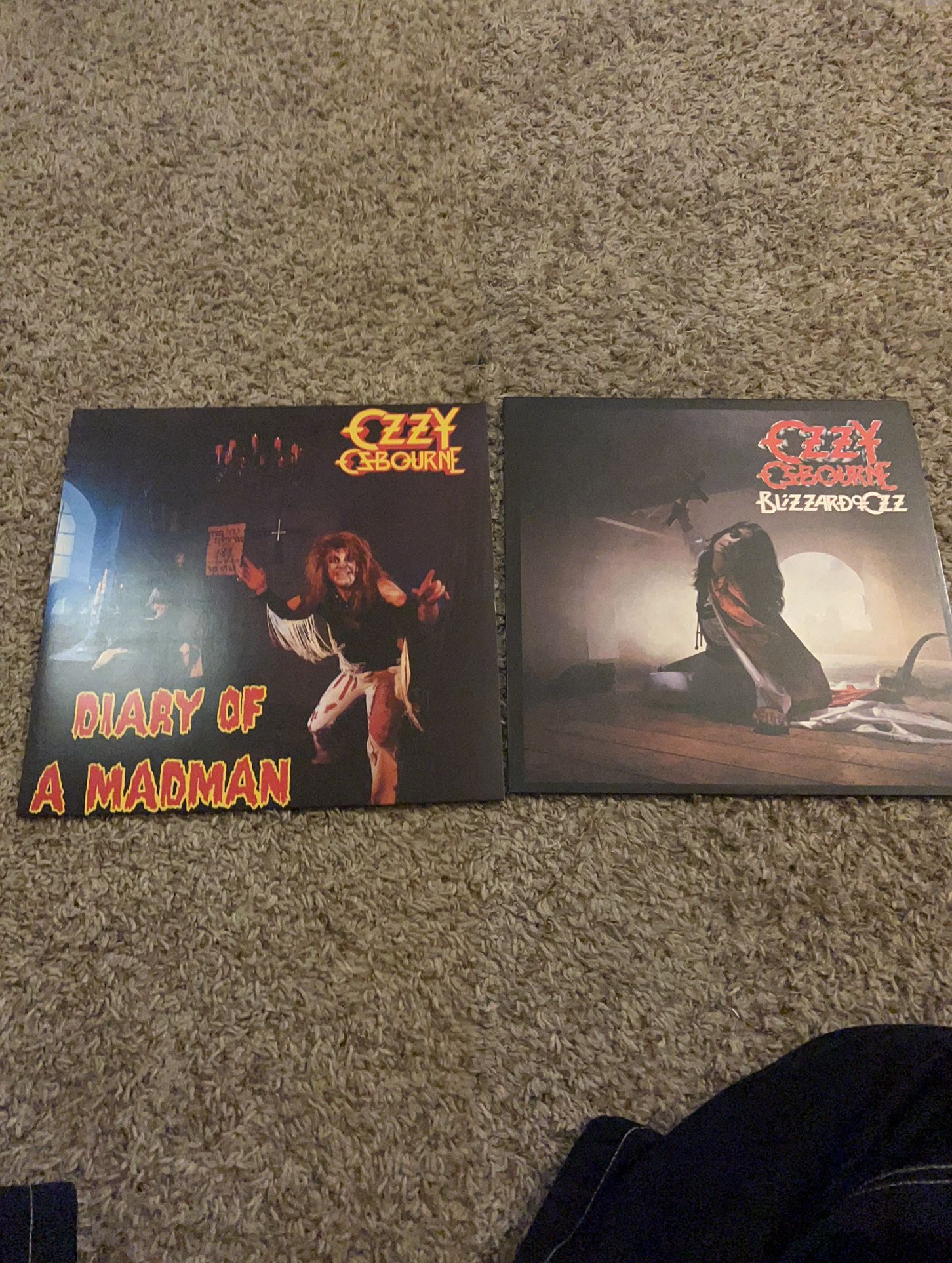 Ozzy Ozbourn Buzzard Of Ozz And Diary Of A Madman