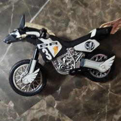 Bandai 1994 Mighty Morphin Power Rangers 5" Black Thunder Bike