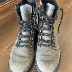 Sorel Lennox Lace Waterproof Leather Boots- Women’s 9.5