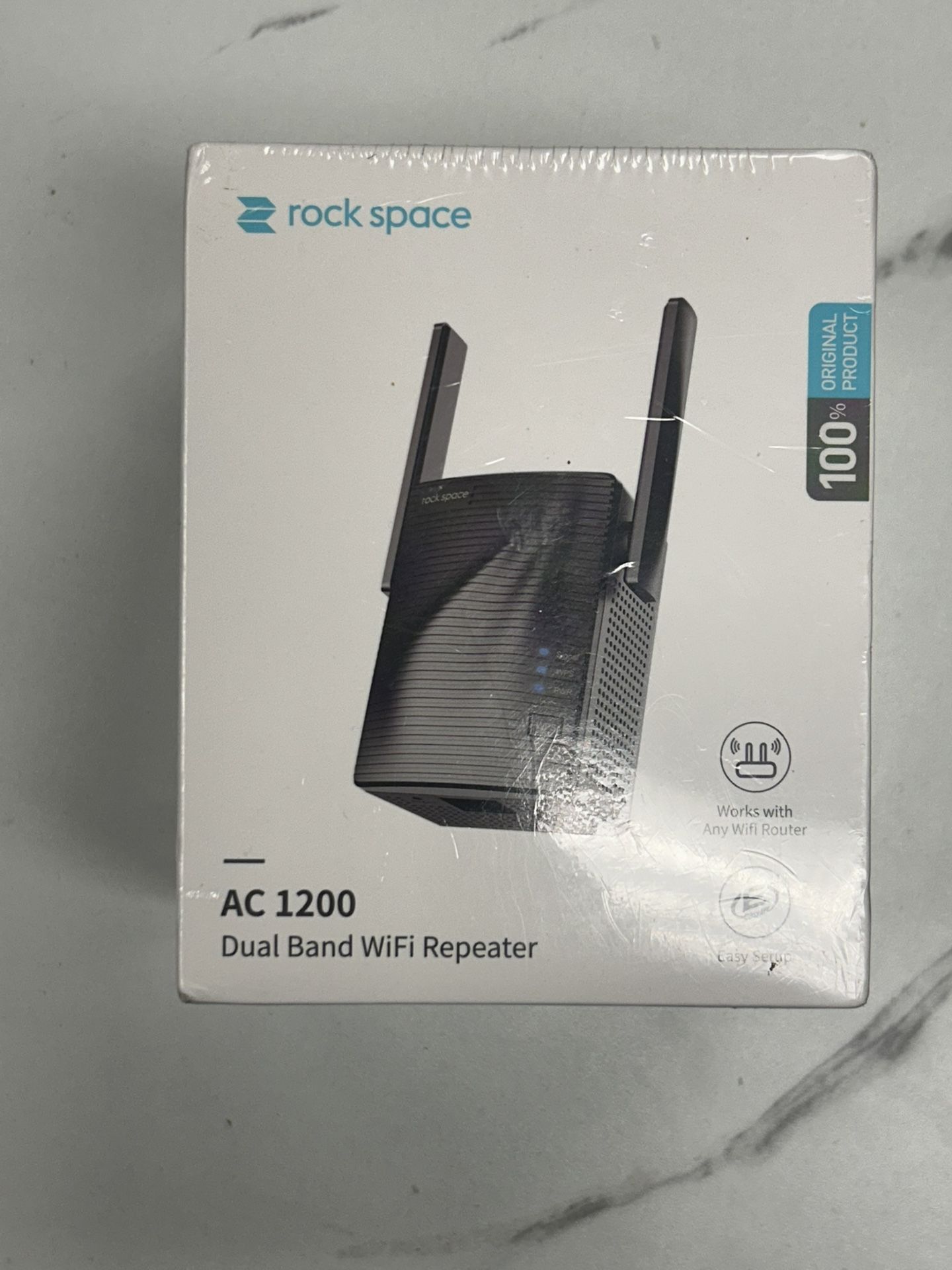 Rock Space AC1200 Dual Band WiFi Repeater – Brand New, Sealed