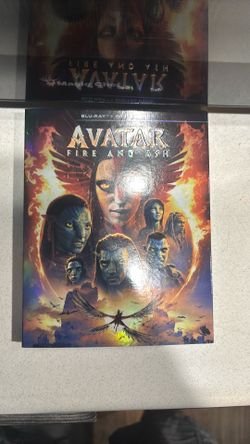 Avatar fire and ash blu ray