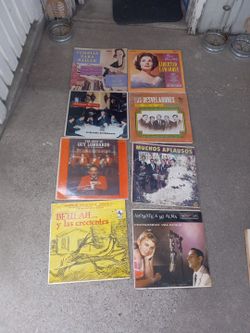Lot of 8 Vintage Vinyl LP Records