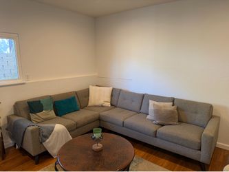 Grey  Sectional Couch