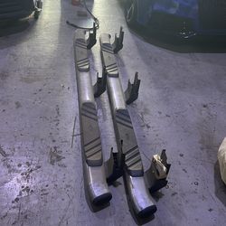 Ford F250 original OEM chrome running boards with hardware. Stored inside since brand new. Only $150