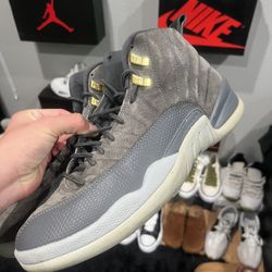 Jordan 12 Dark Grey Comes With Box