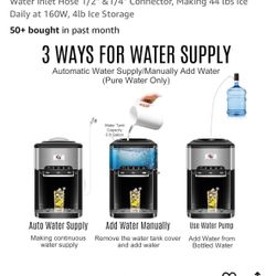 Nunet water cooler ice maker water heater