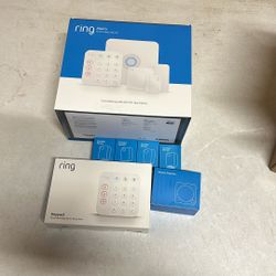 Ring Camera Alarm Home Security System New Factory Sealed