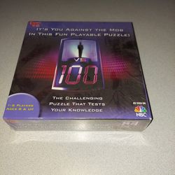 2007 1 VS 100 IT'S YOU AGAINST THE MOB IN THIS FUN PLAYABLE PUZZLE NEW FACTORY SEALED 