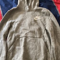 Youth Nike Gray Sweater