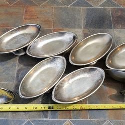 8 Pedestal bowls can be used for serving fruit, desserts, or as decorative centerpieces. REDUCED 