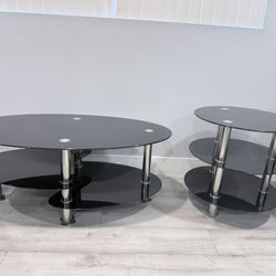 Coffee table and side table