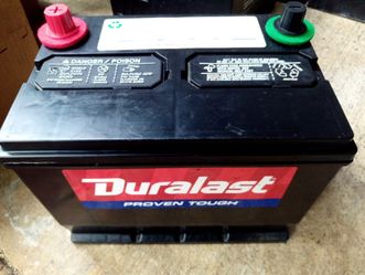 Duralast group 124R battery perfect condition