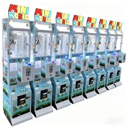 Slim Mini Claw Machine with Bill Acceptor Perfect for Business