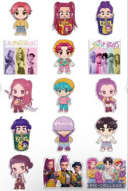 K Pop Demon Hunters Shoe Charms