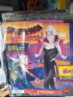 Spider-Gwen Kids Costume Child Large