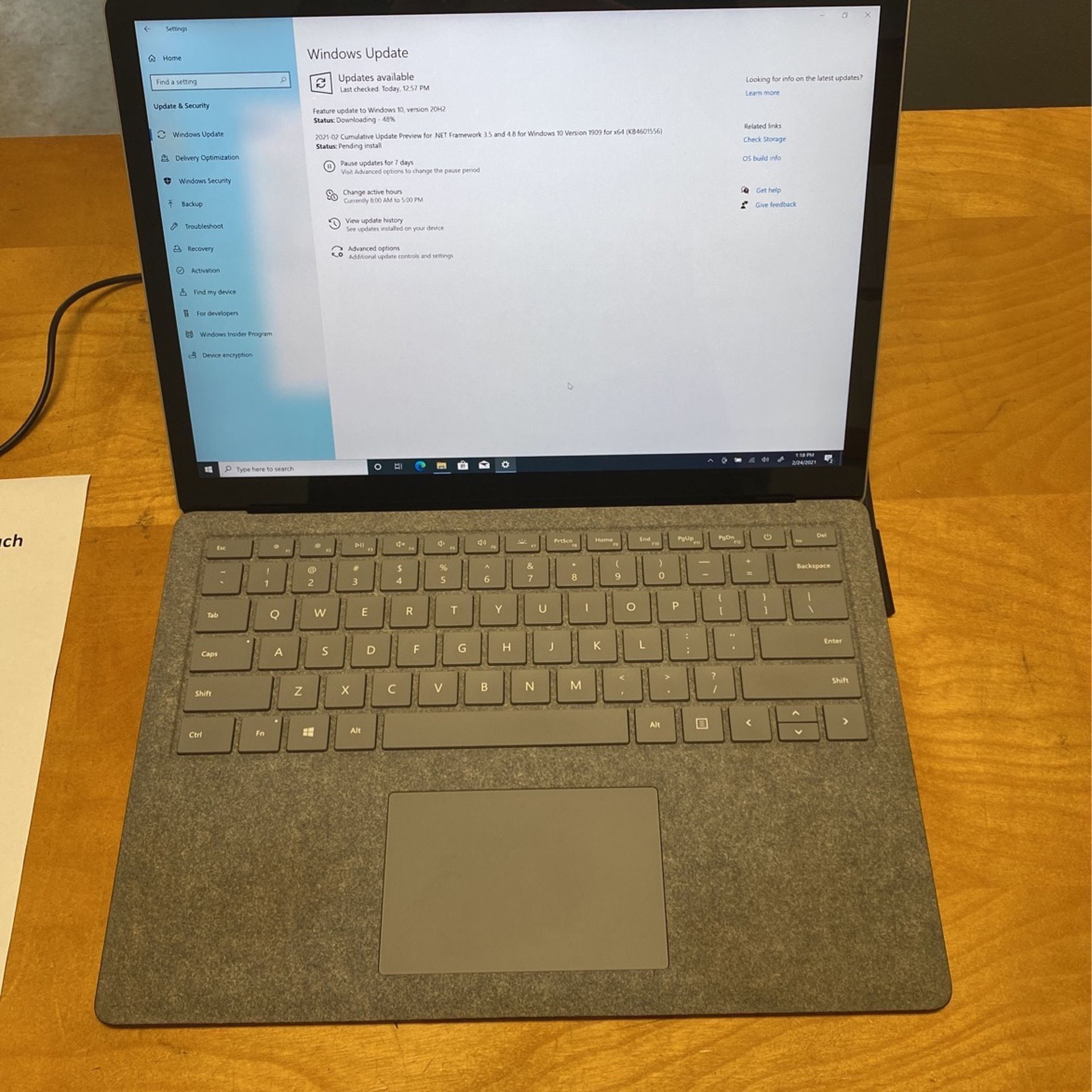Surface Laptop 1769(DAG-00001)platinum 13.5” Touch