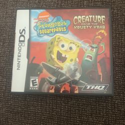DS SpongeBob Creature From The Krusty Krab 