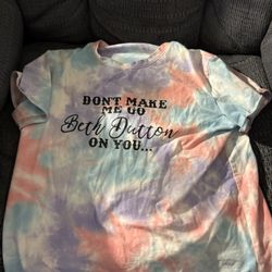 Beth Dutton Tee Size Large