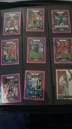 Panini Prizm Premier League Soccer Cards Lot