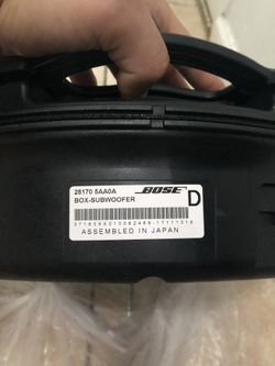 2015-2021 Nissan rogue subwoofer 28170-5AA0A