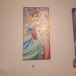 Disney Princess Canvas Set 