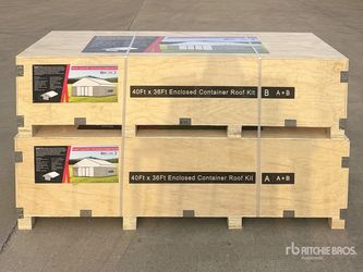 40Ft X 36Ft Enclosed Container Roof Kit