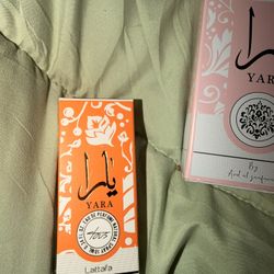 ✨ Lattafa Yara Tous Mini Spray ✨ 10 ml travel size 🍊  The fruity tropical sister to the viral pink Yara 💕 Perfect purse perfume or bundle add-on!  